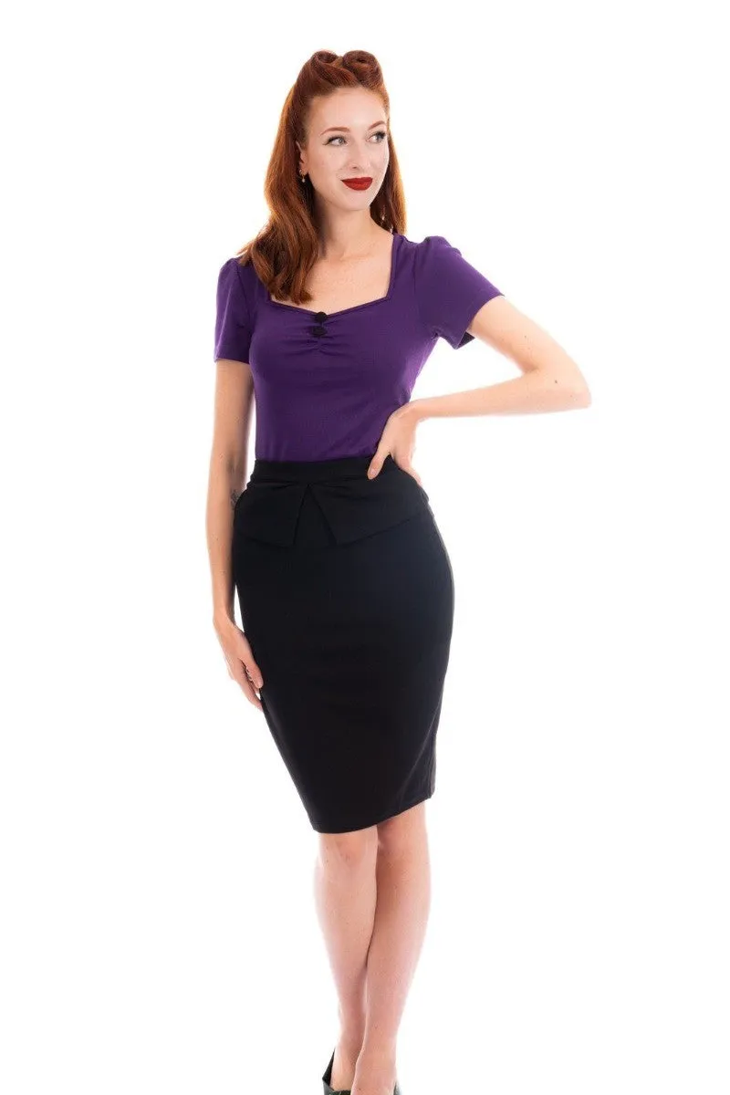 Ro Rox Doris Pinup 1950's Retro Sweetheart Top