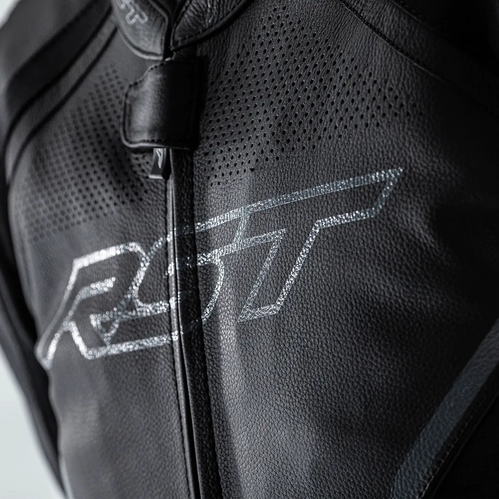RST SABRE CE LEATHER JACKET [BLACK]