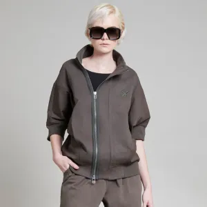 RUSAK MIXED MEDIA JACKET SLATE