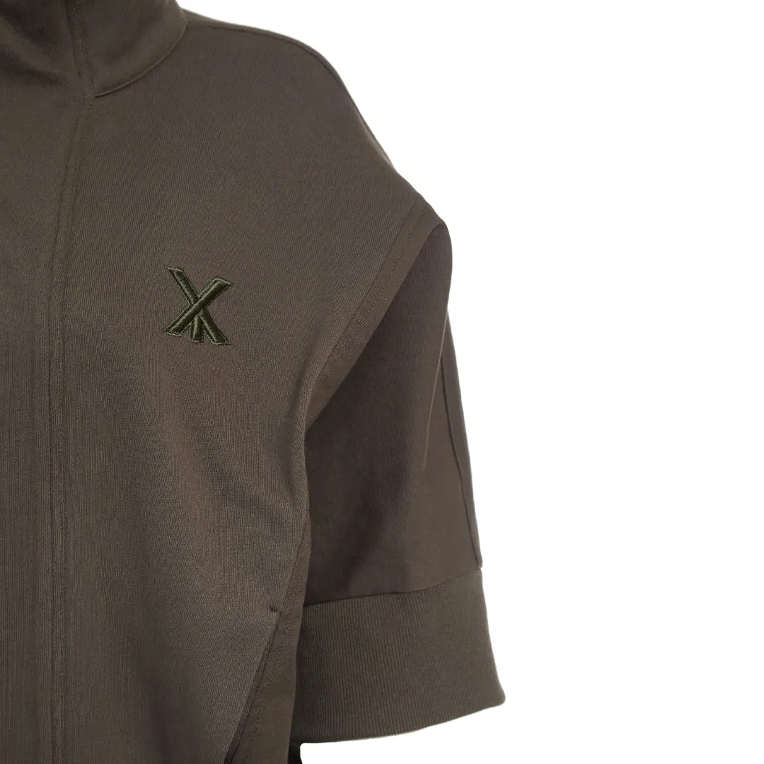 RUSAK MIXED MEDIA JACKET SLATE