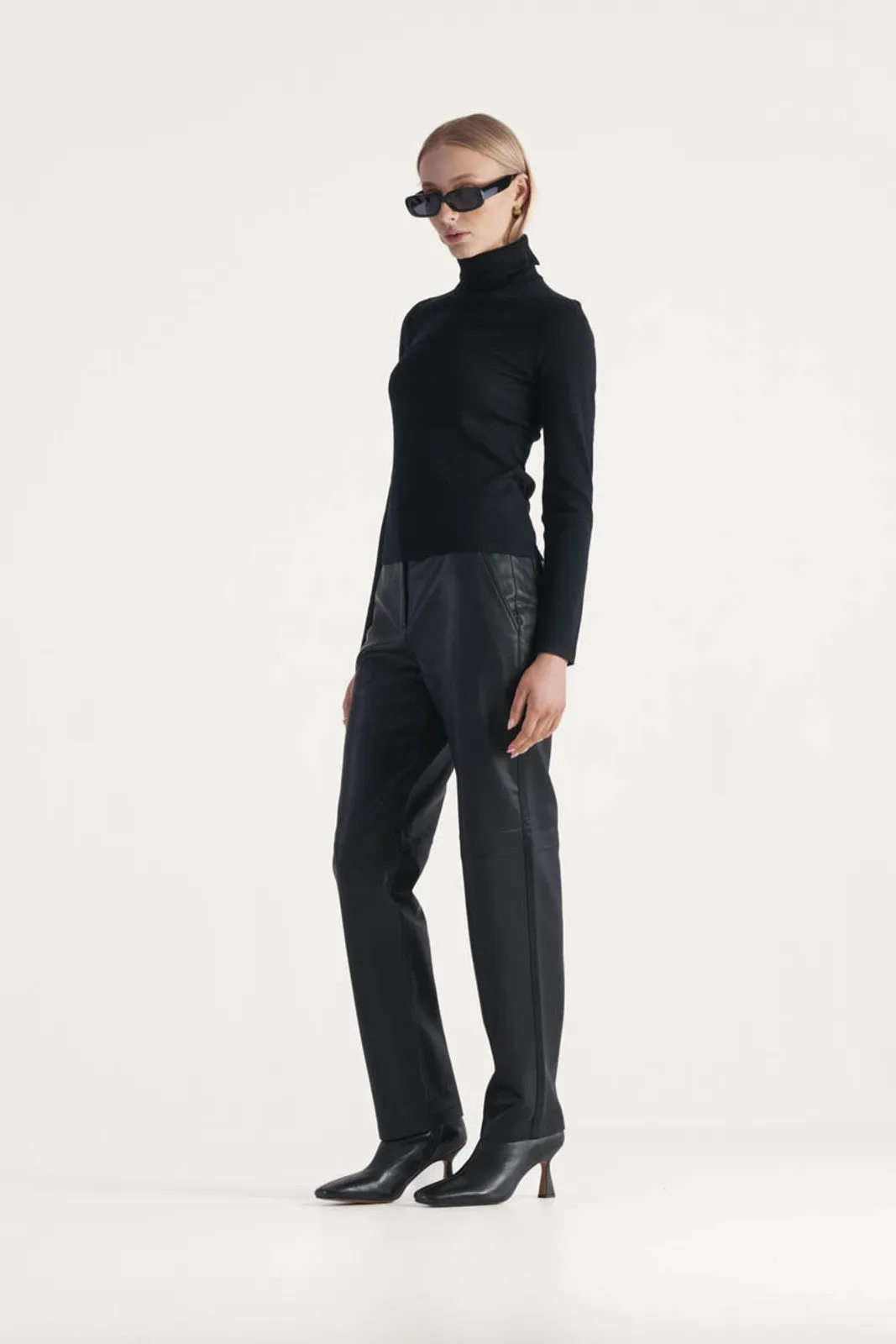 Santana Knit Top - Black