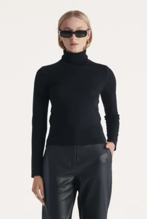 Santana Knit Top - Black