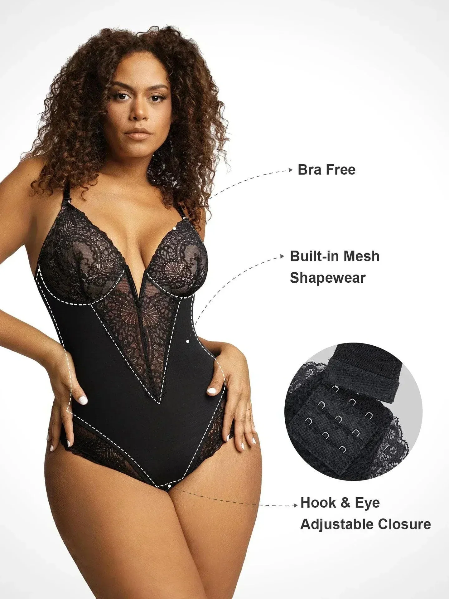 Sara | Deep V Body Shaper