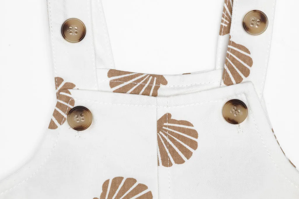 Seashell Overalls - CLEARANCE