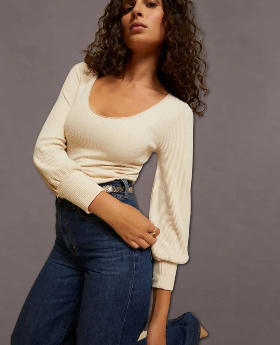 Serah Femme Long Sleeve Tee Antique