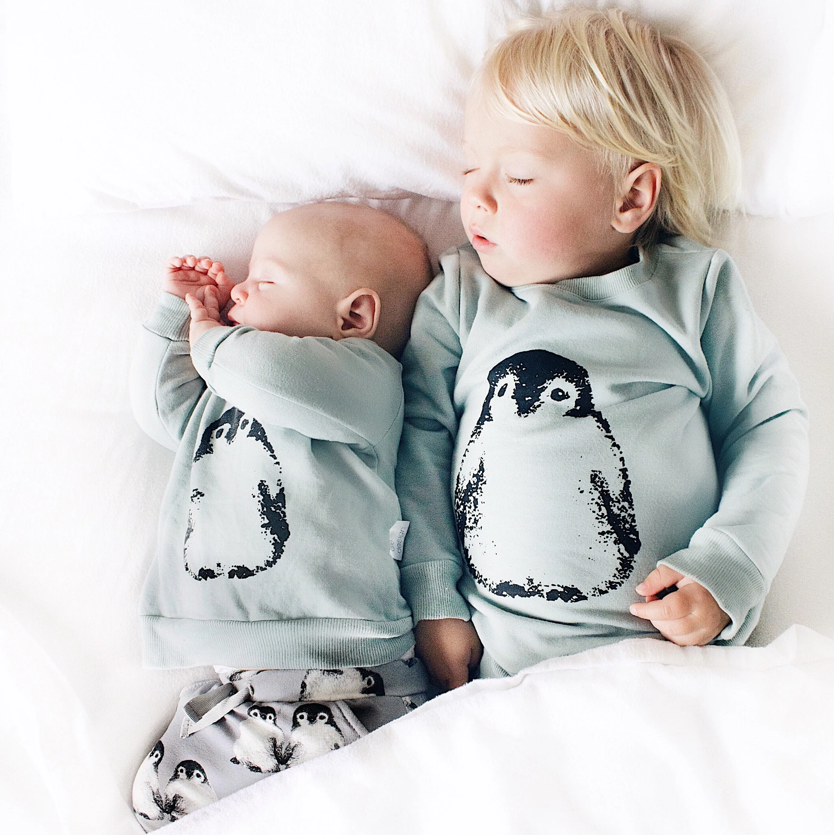 Signature Pullover with Penguin / cotton