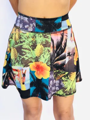 SKIRT/COVERUP BLUE LACE/1950’s HAWAII