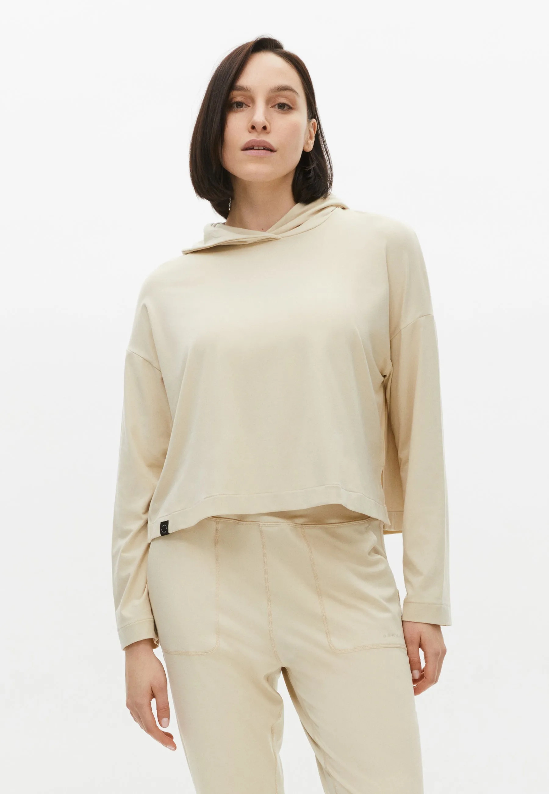 Soft Cropped Hoodie