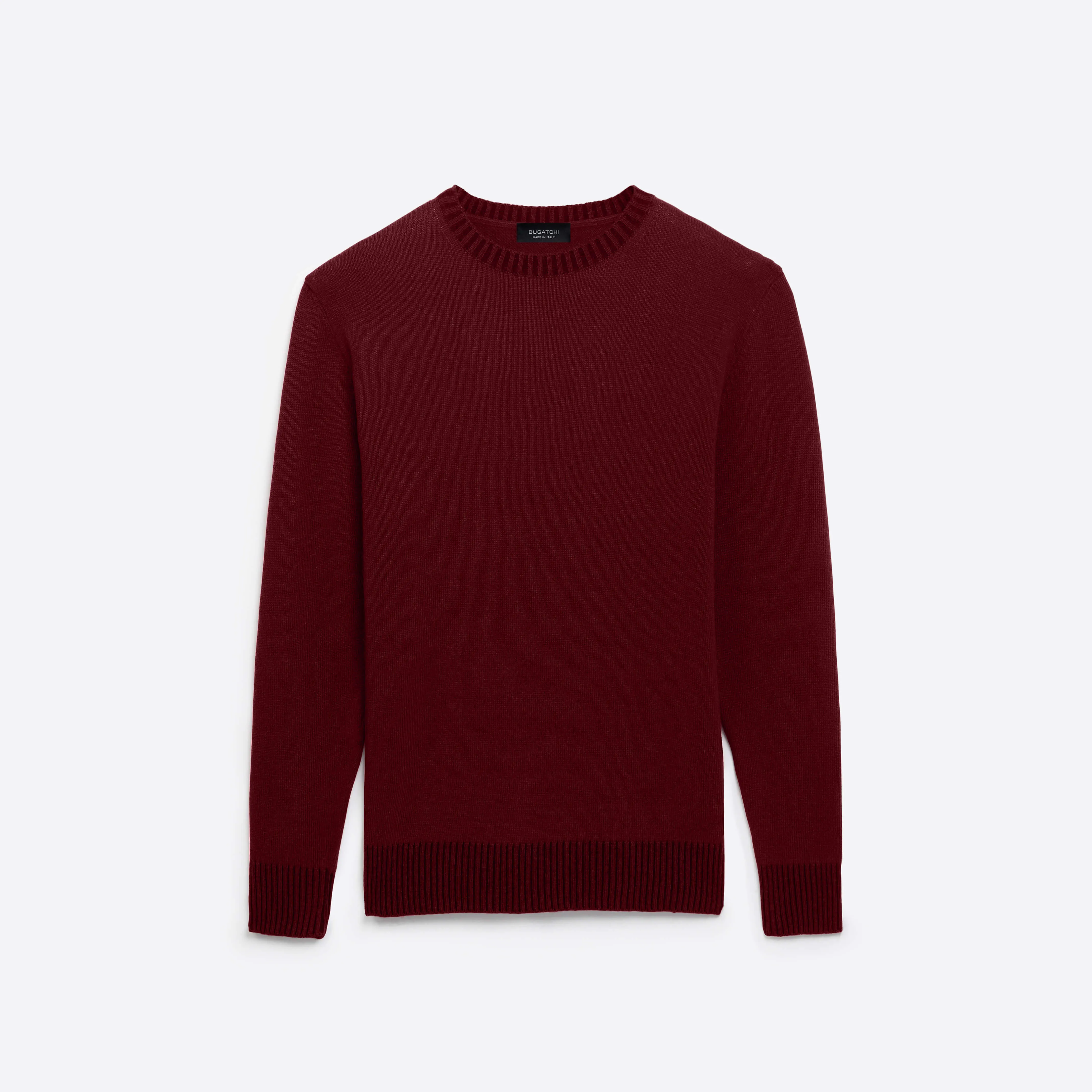 Solid Crew Neck Sweater