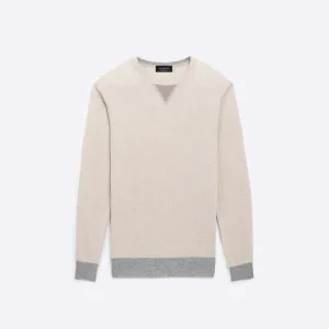 Solid Crew Neck Sweater