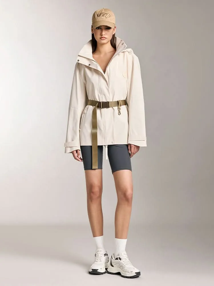 Sporty Windbreaker Jacket