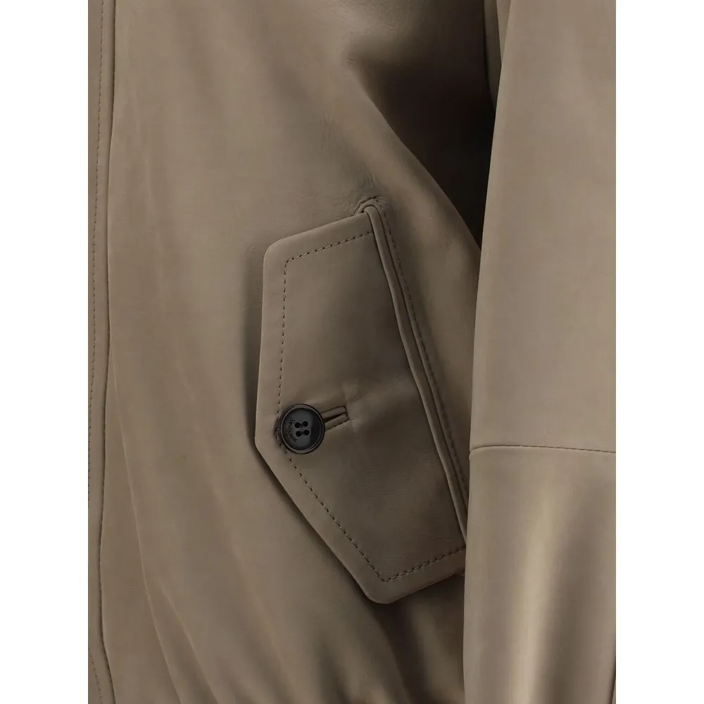 Suede bomber Jacket