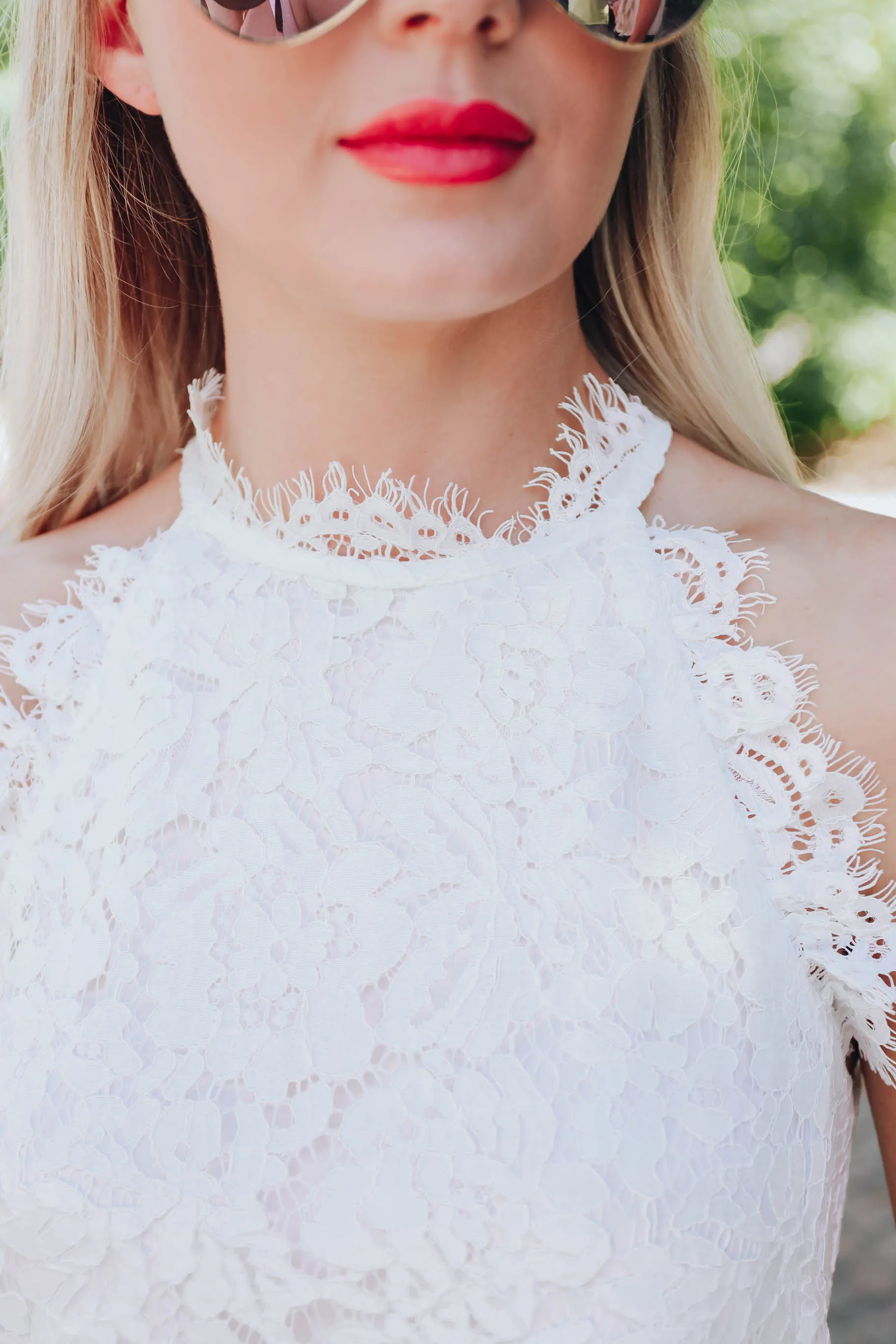 Summer's Eve Lace Top - Ivory