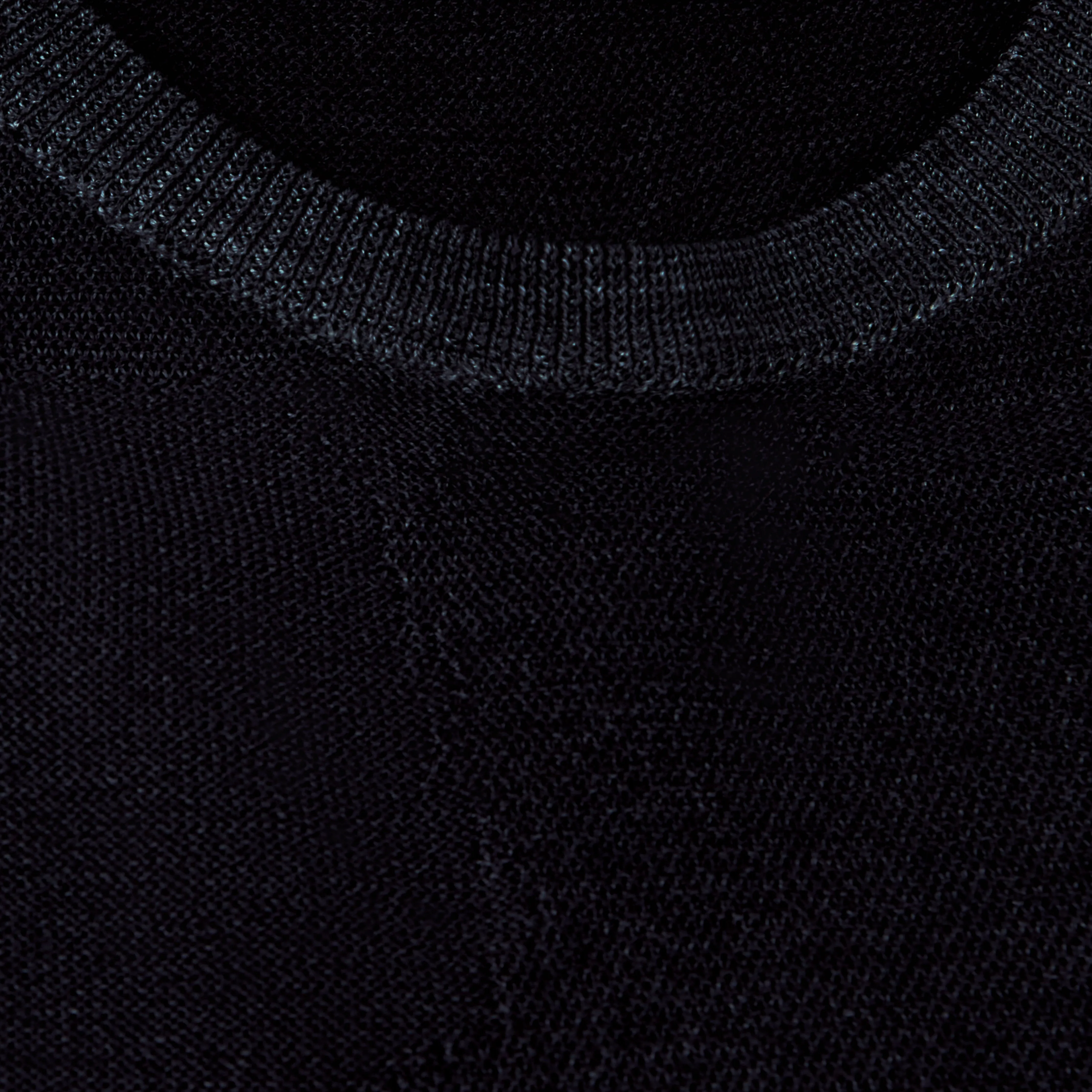 Super Merino Crew Neck Jacquard Sweater