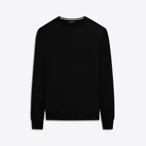 Super Merino Crew Neck Solid Sweater