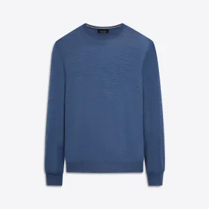 Super Merino Crew Neck Solid Sweater