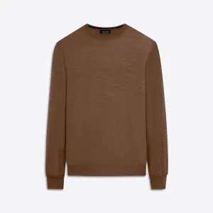 Super Merino Crew Neck Solid Sweater