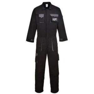 Texo Contrast Zipped Coverall Boiler Suit with Kneepad pockets Portwest TX15