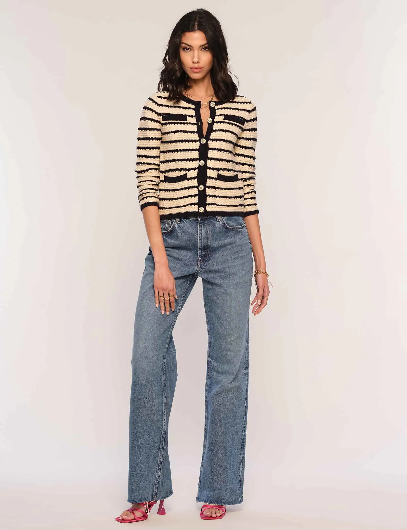The Sulima Cardi by Heartloom - Ivory
