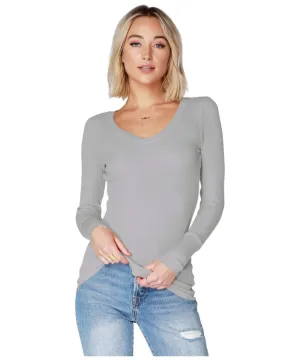 V-Neck Long Sleeve Rock