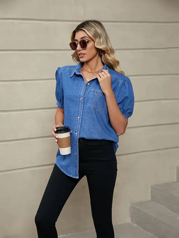 Versatile Princess Denim Shirt