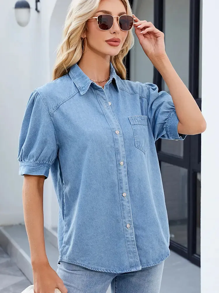 Versatile Princess Denim Shirt