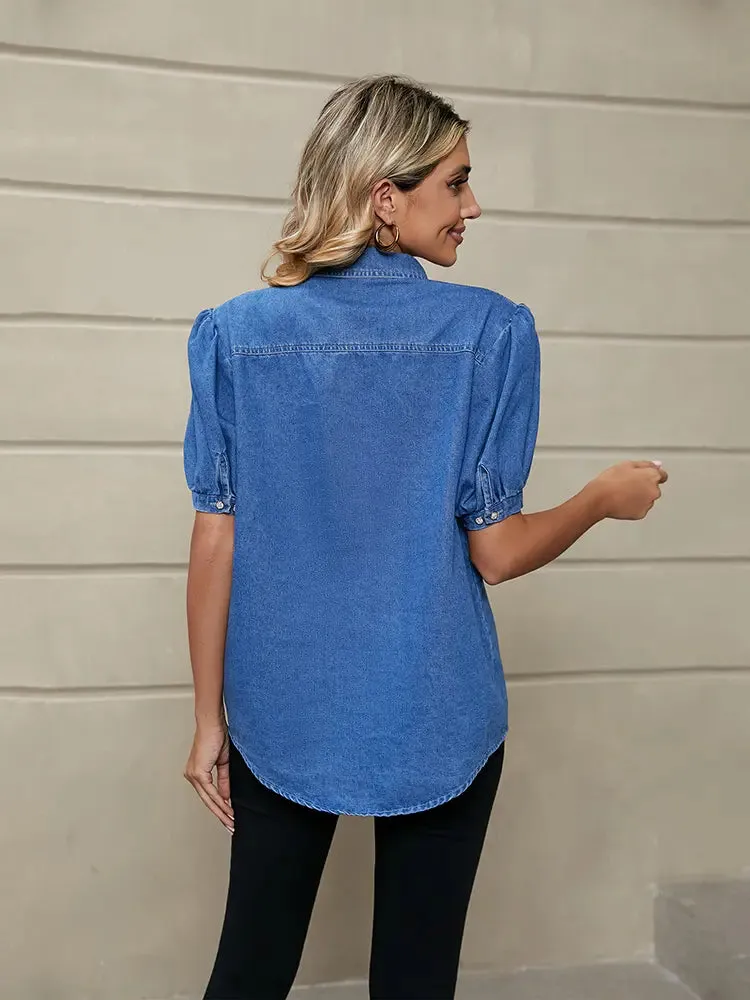 Versatile Princess Denim Shirt
