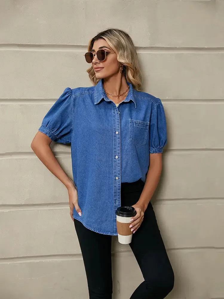 Versatile Princess Denim Shirt