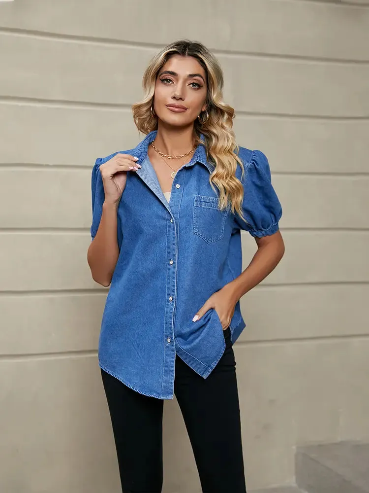 Versatile Princess Denim Shirt