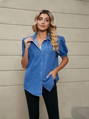 Versatile Princess Denim Shirt