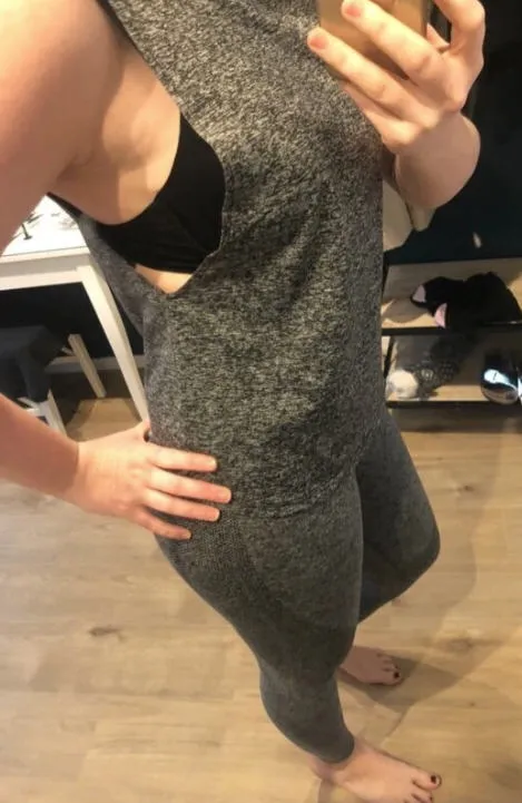 Warrior Drop Armhole Tank Top - Dark Grey