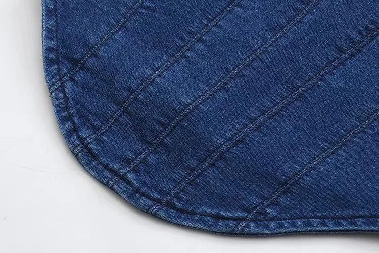 Women's Denim Fashion Simple Corset Top