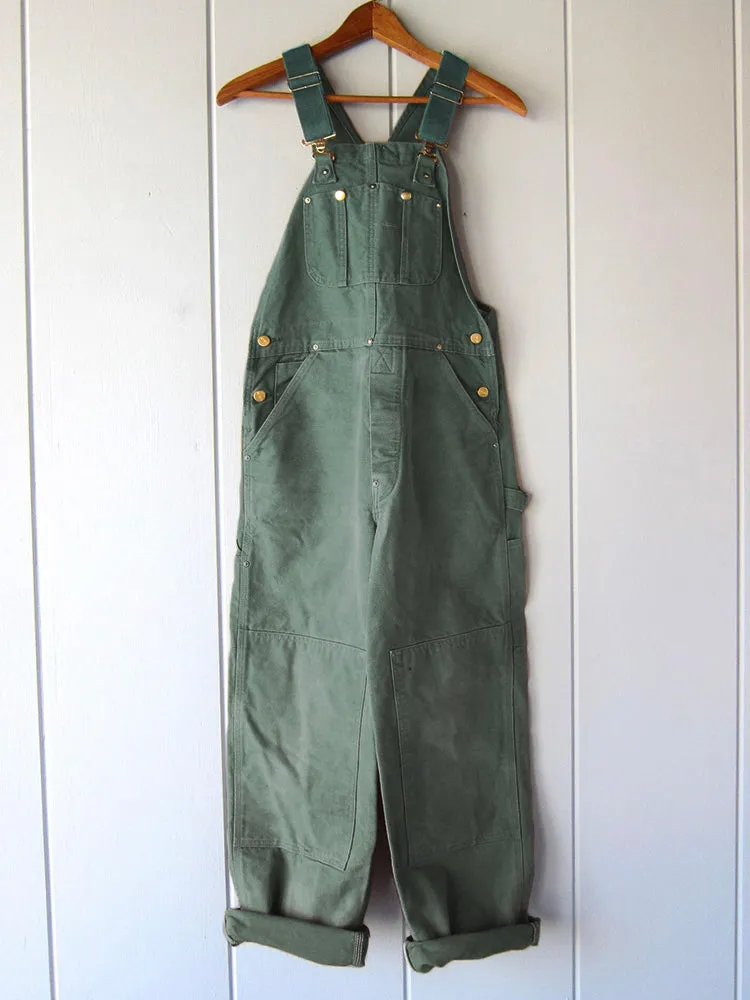 Women's Relaxed Fit Canvas Overalls