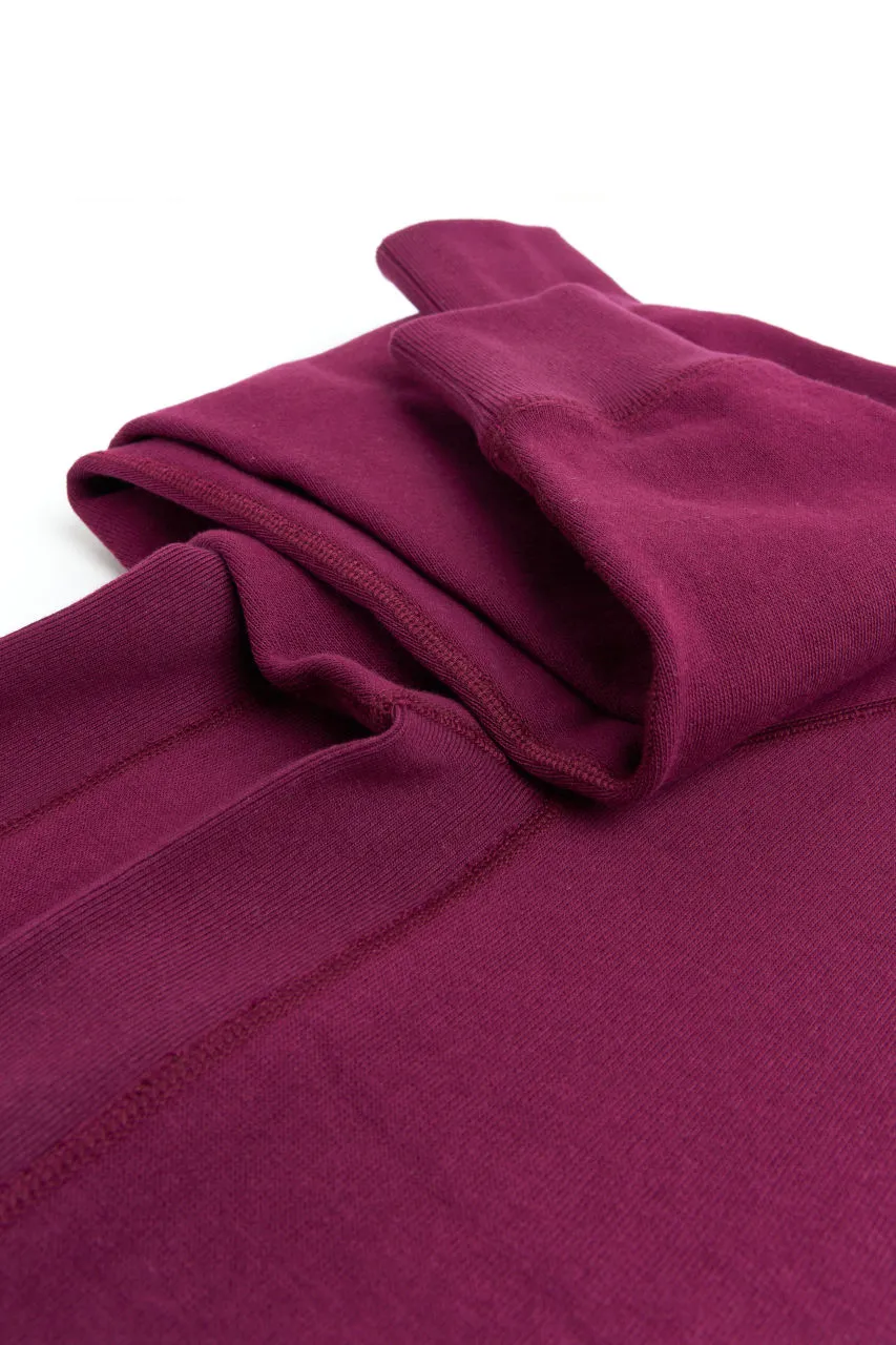 Wonder Looper Crewneck Super Looper French Terry Burgundy
