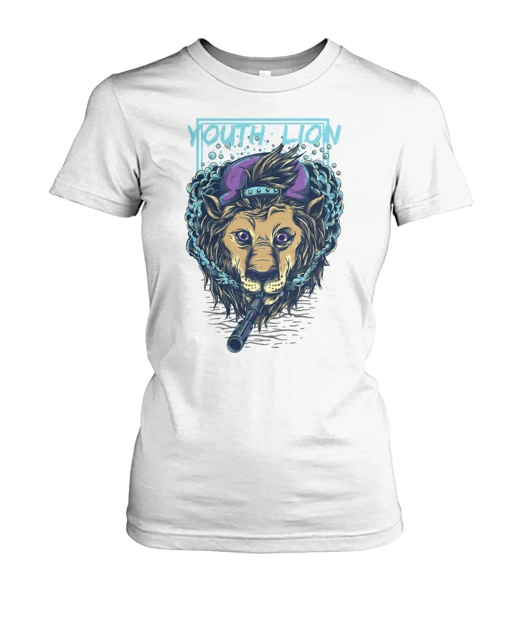 Youth Lion Women's Crew Tee