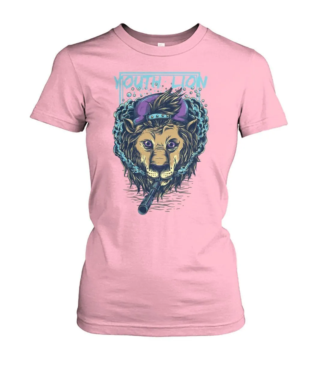 Youth Lion Women's Crew Tee