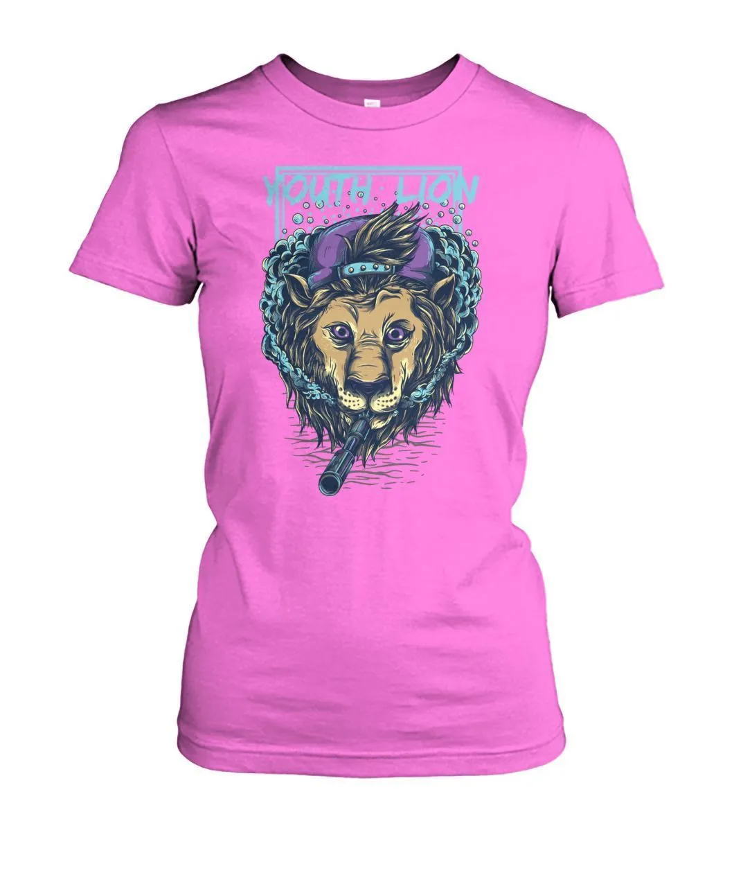 Youth Lion Women's Crew Tee