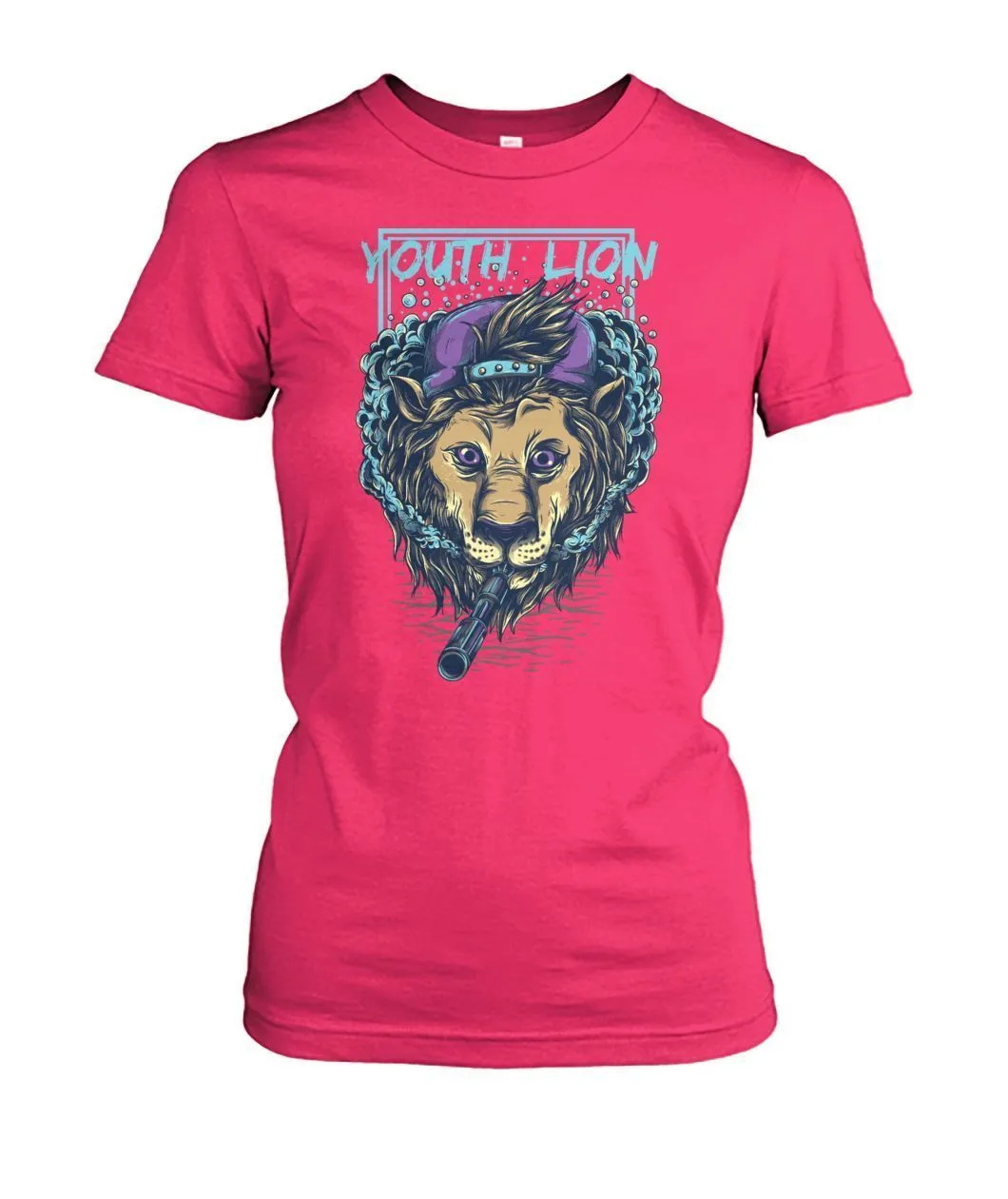 Youth Lion Women's Crew Tee